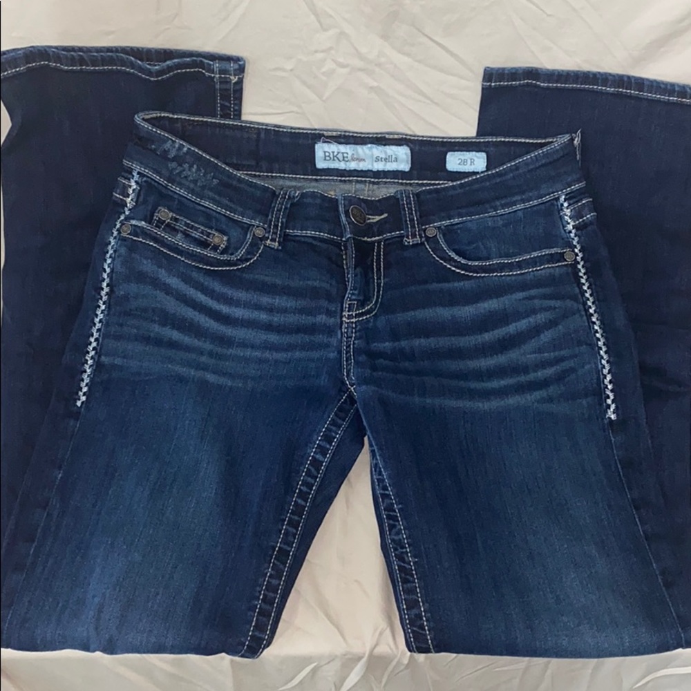BKE Denim Stella boot cut jeans